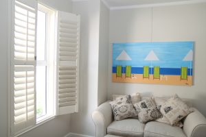 Photo of Normandy® Woodlore Plantation Shutters