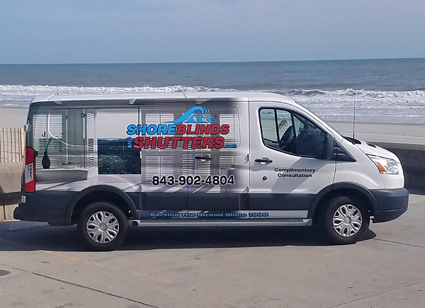 Shore Blinds and Shutters Truck 1 photo