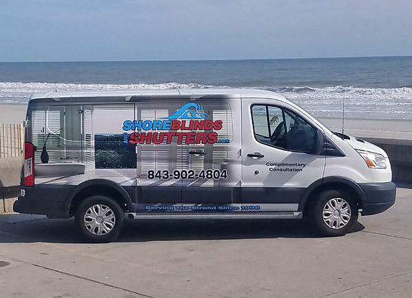 about_simons_truck Shore Blinds and Shutters Truck 1 photo